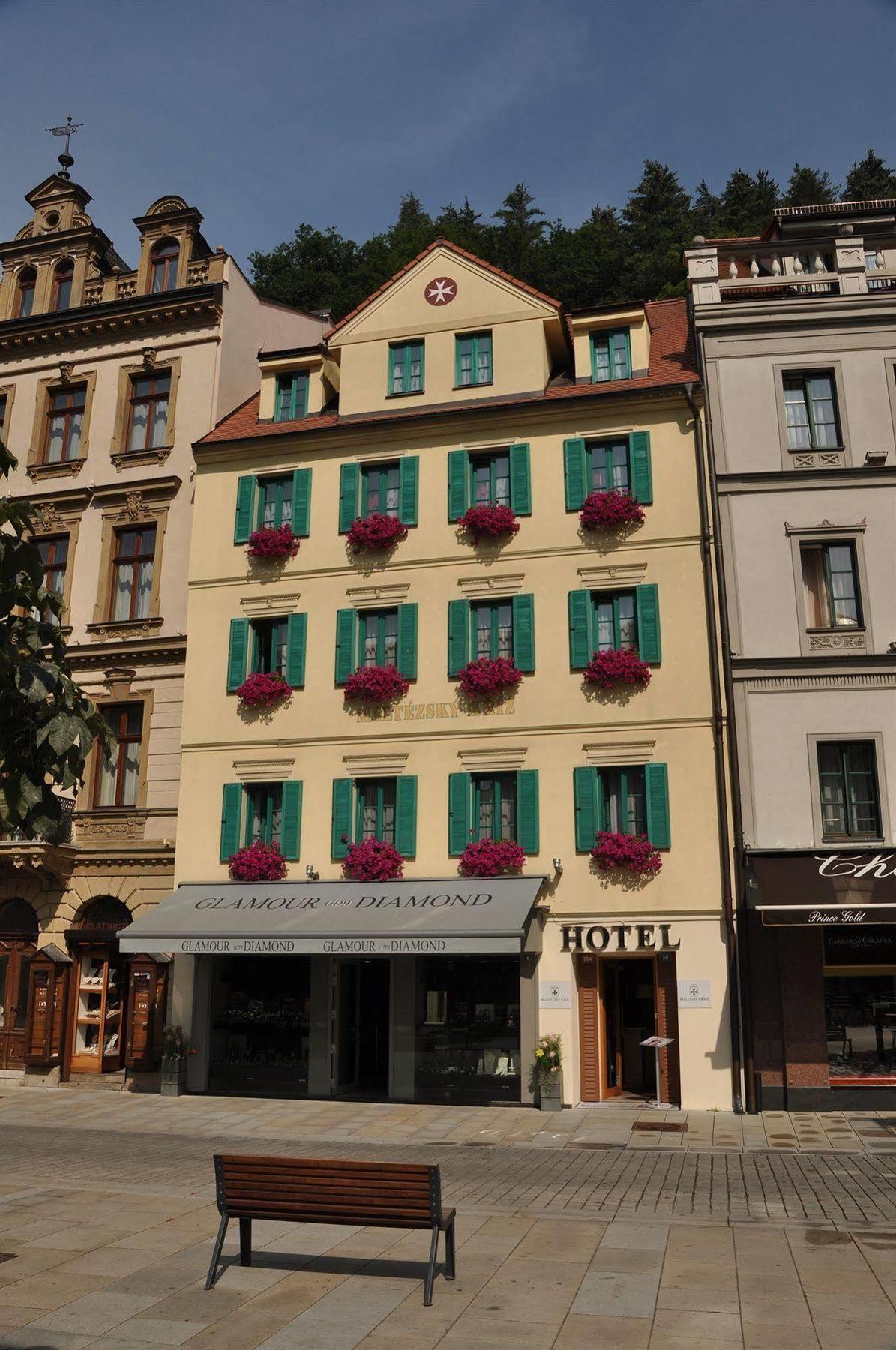 Hotel Maltezsky Kriz Karlovy Vary Luaran gambar