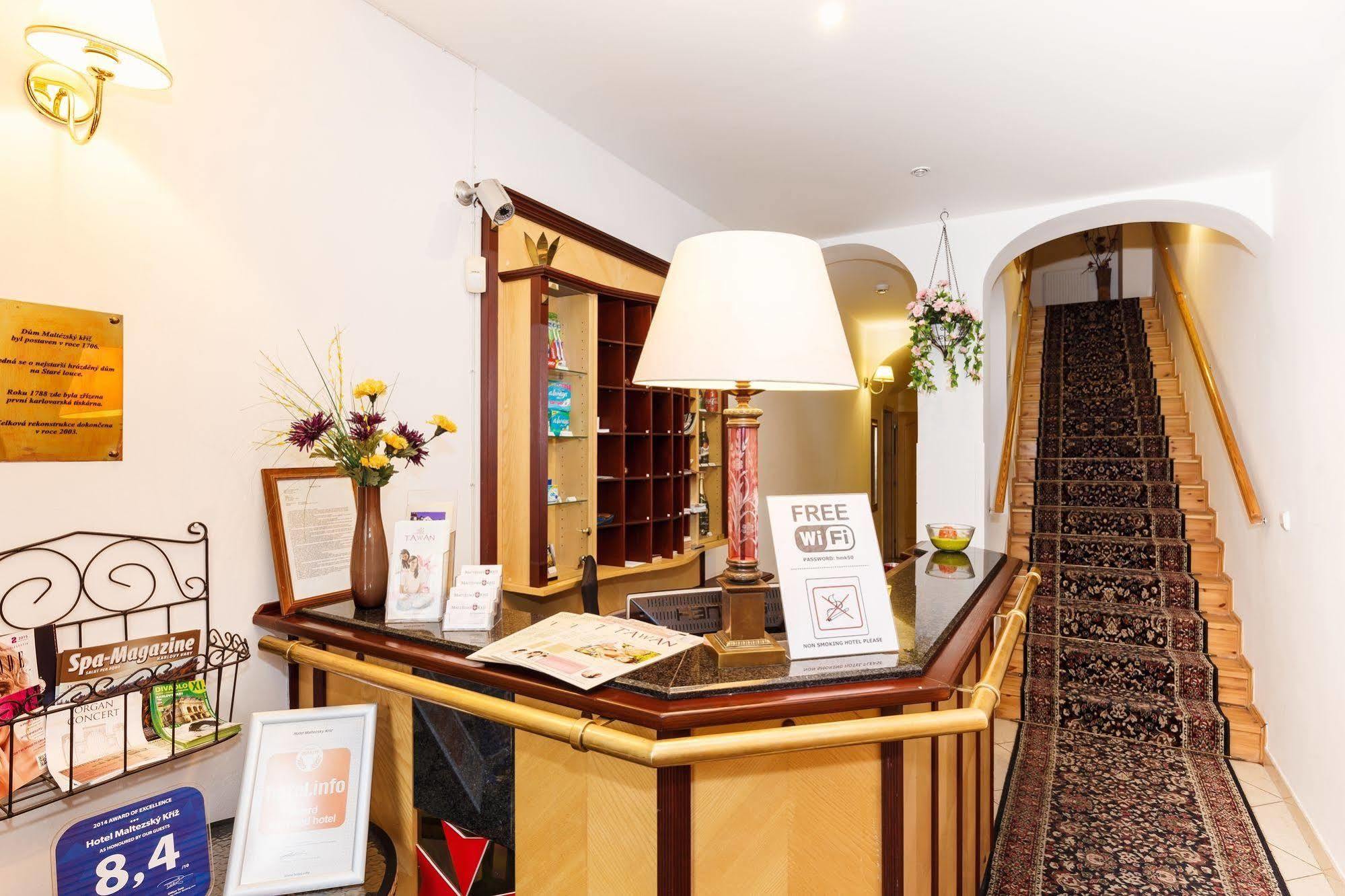 Hotel Maltezsky Kriz Karlovy Vary Luaran gambar