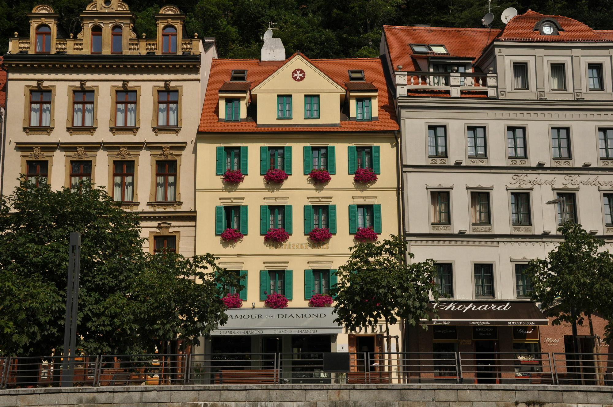 Hotel Maltezsky Kriz Karlovy Vary Luaran gambar